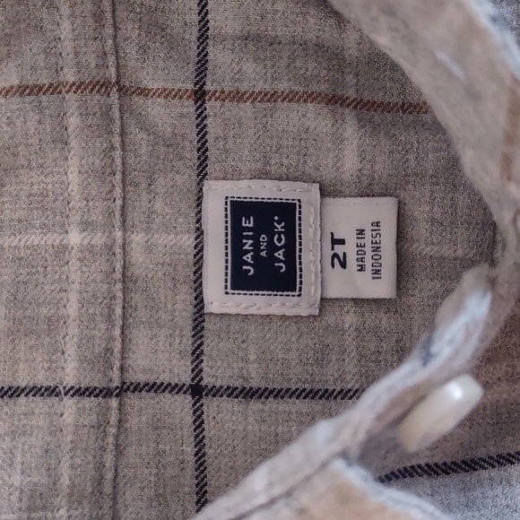 Janie and Jack Button Down - Picture 3 of 3
